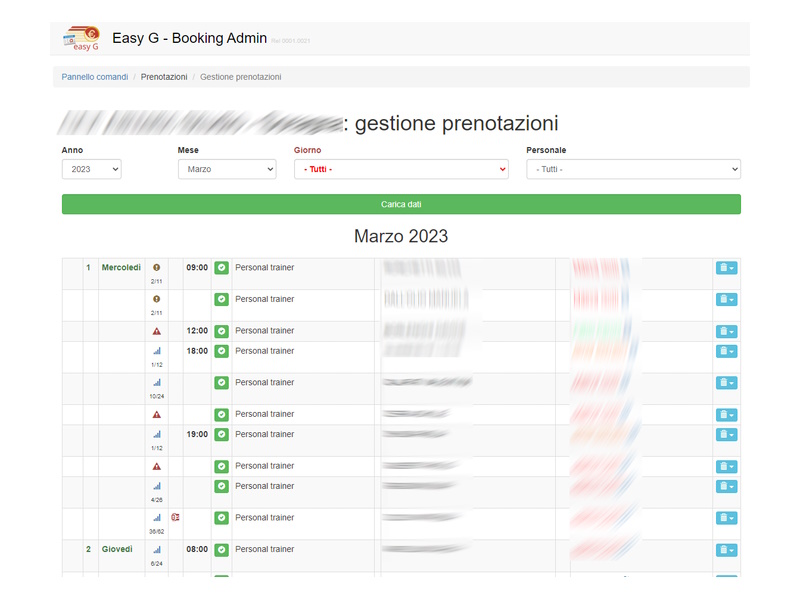 Portali - Piattaforma di booking